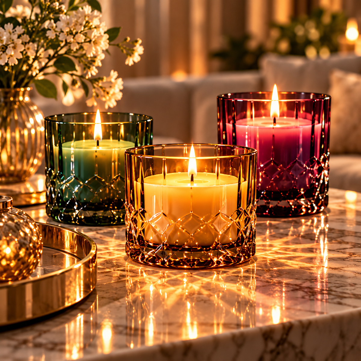 Luvaniq Scented Candle Set