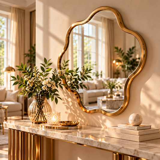 Luvaniq Irregular Wall Mirror