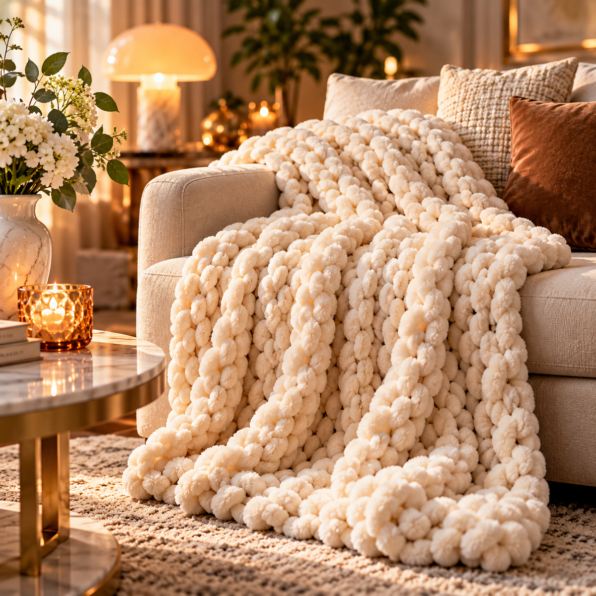 Luvaniq Luxury Throw Blanket