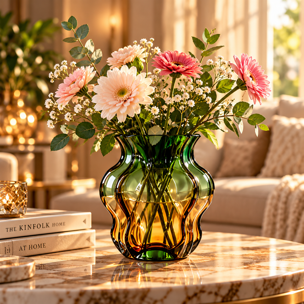 Luvaniq Art Glass Vase