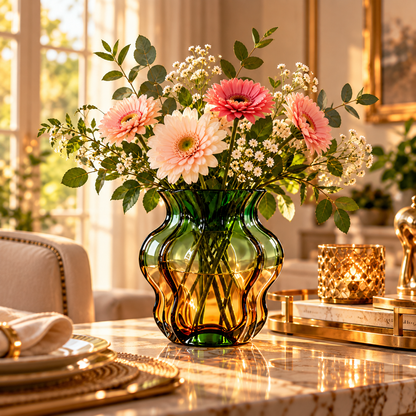 Luvaniq Art Glass Vase